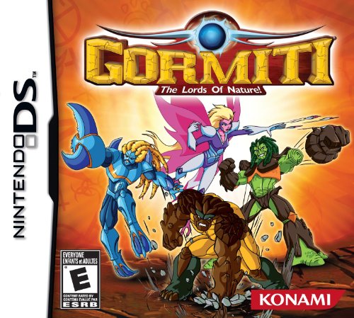Gormiti: The Lords of Nature! box art for Nintendo DS